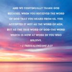Morning Devotion